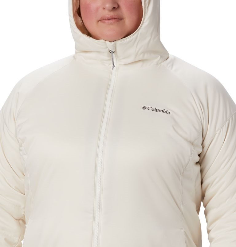 Women's Columbia Kruser Ridge II Plush Shell Jackets Cream | Plus Size CA-D1408
